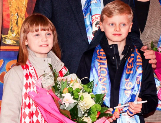 Las fotos de Gabriella y Jacques junto a su papá Alberto II de Mónaco: Charlene, nuevamente ausente