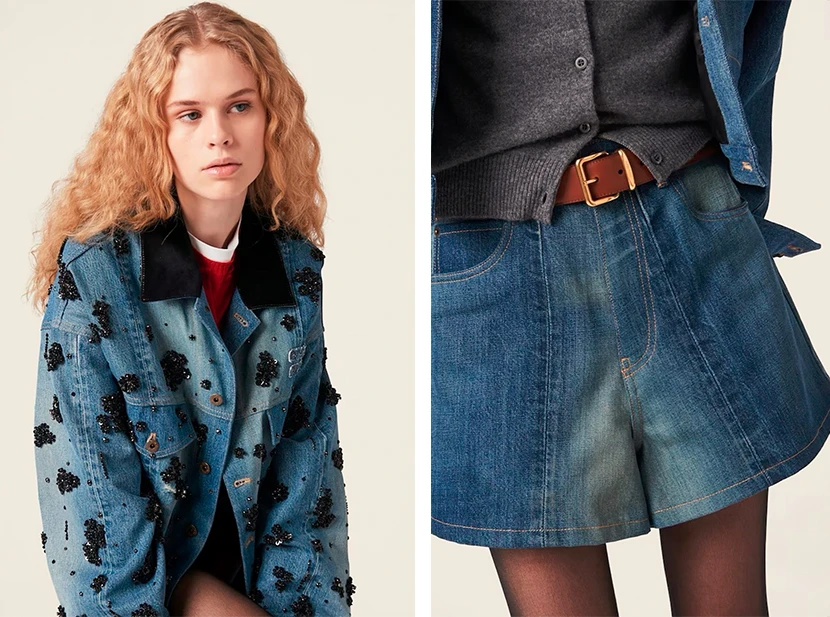 Colección edición limitada Miu Miu Upcycled 2024