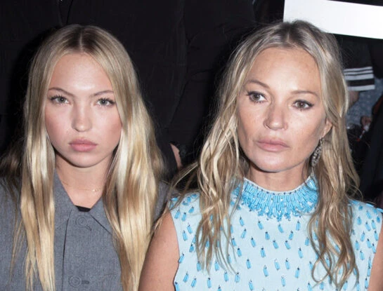 Vidriera: de Lila Grace a su madre Kate Moss, los mejores looks en la front row del desfile de Dior