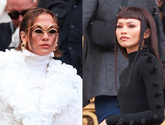 Vidriera: de JLo a Zendaya, los looks más extravagantes del desfile de Schiaparelli