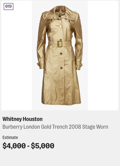 De un vestido de Lady Di a un traje de Grace Kelly y un look de Carrie Bradshaw subastan los diseños más icónicos de divas y royals