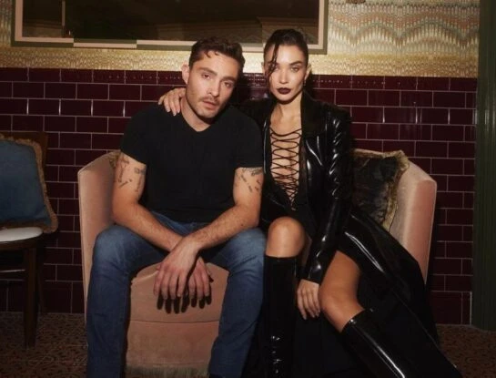 Súper romántico: así Ed Westwick, la estrella de "Gossip girl", le propuso casamiento a su novia Amy Jackson