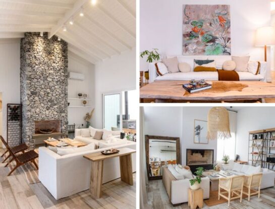 Livings de revista: 6 propuestas bien diferentes que marcan tendencia