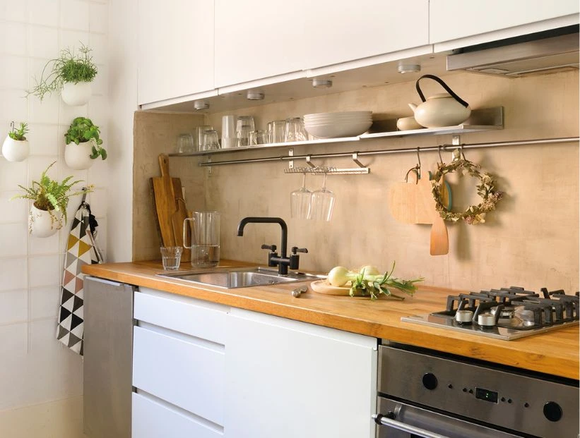 Mesadas de madera: por qué siguen siendo tendencia este 2024