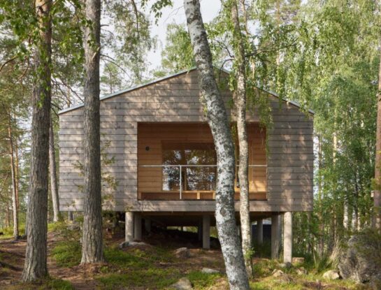 Así se diseñó una casa de verano en una pequeña isla