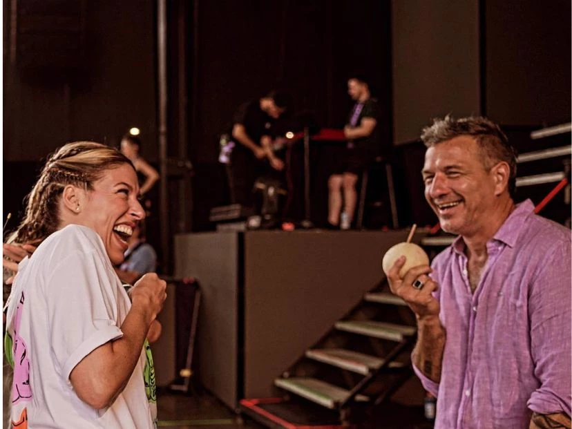 Las fotos del viaje de Flor Bertotti y Federico Amador a Países Bajos: recibieron el año nuevo en familia foto: ig