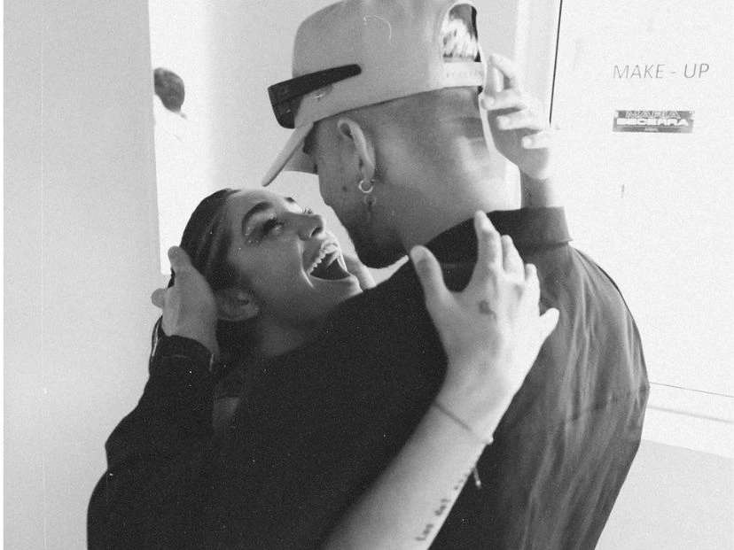 María Becerra le dedicó un tierno mensaje a su pareja, Rei foto: ig