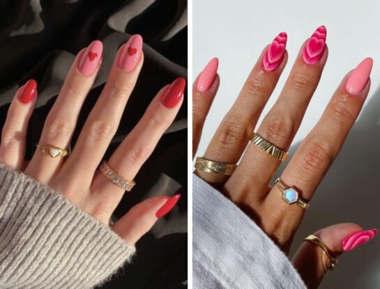 Así se llevan las "lover nails", la manicura perfecta para celebrar este Día de los Enamorados