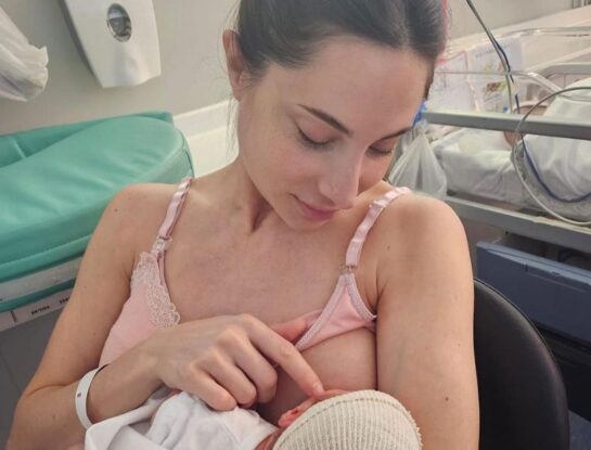 Magui Bravi presentó a su bebe: las primeras fotos de Galileo