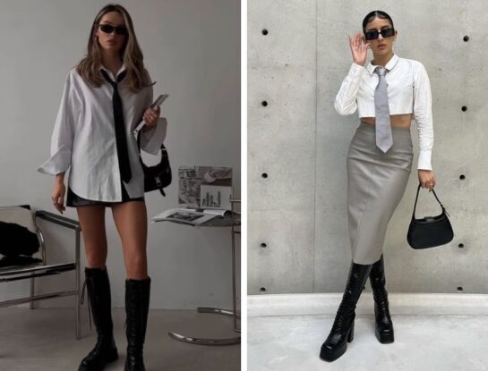 Alerta tendencia: cómo armar un buen look con corbata, el ítem de moda del otoño