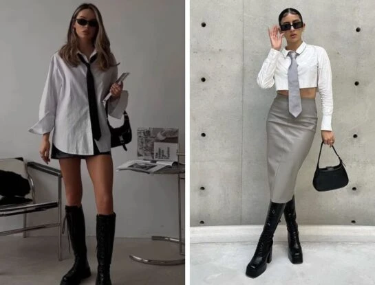 Alerta tendencia: cómo armar un buen look con corbata, el ítem de moda del otoño