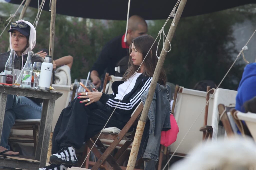 El look sporty de Lucía Celasco. Foto: RS Fotos.