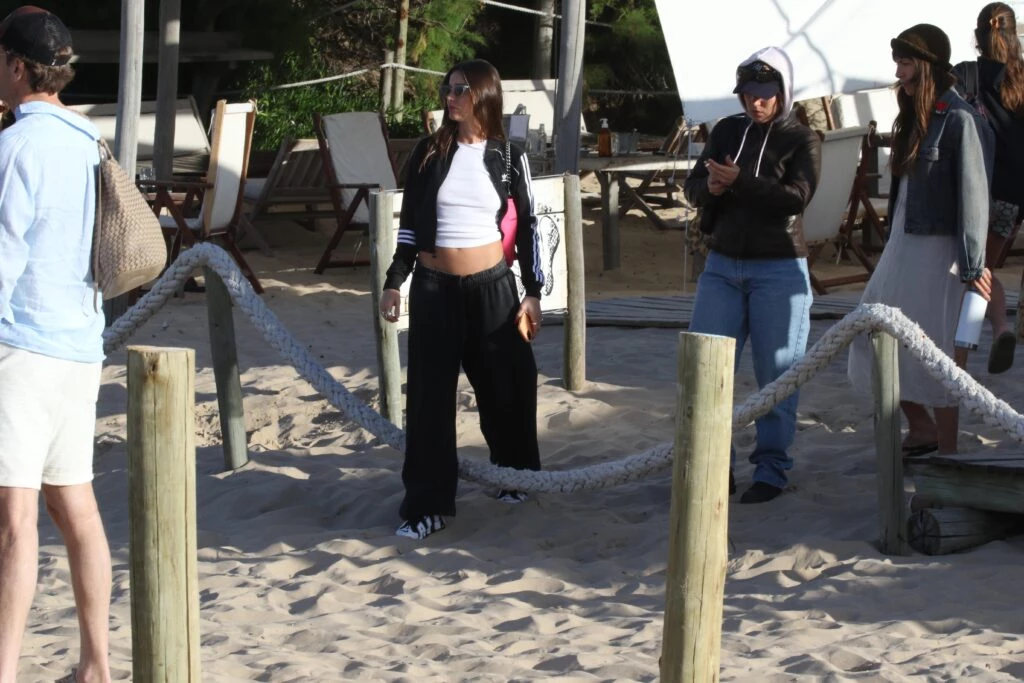 El look sporty de Lucía Celasco. Foto: RS Fotos.