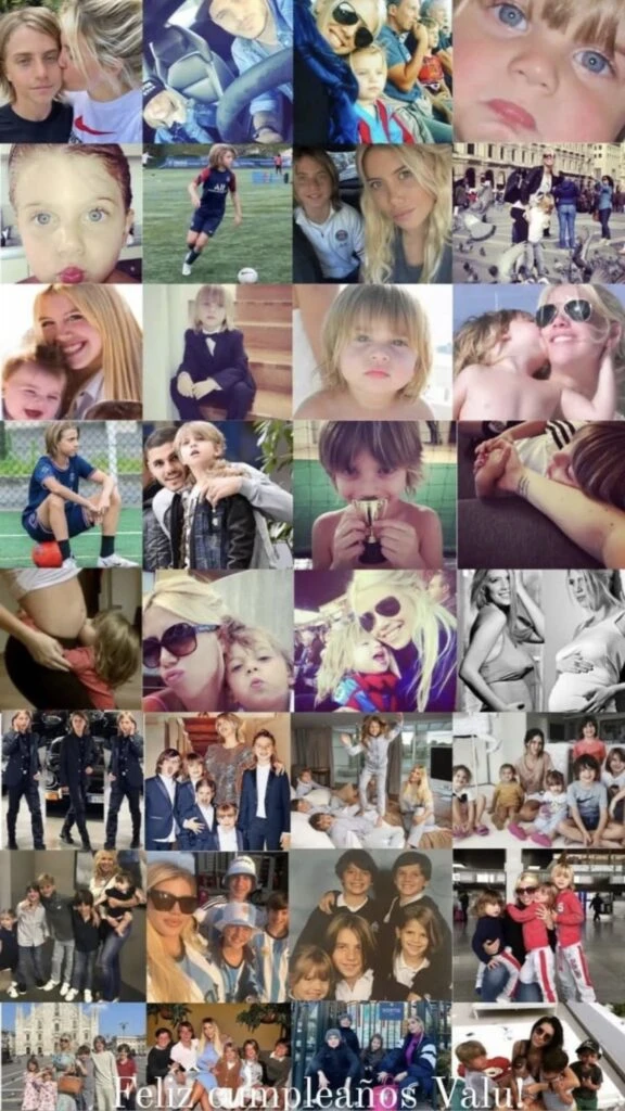 El mensaje de Wanda Nara a su hijo Valentino López que cumplió 15 años. Foto: Instagram.