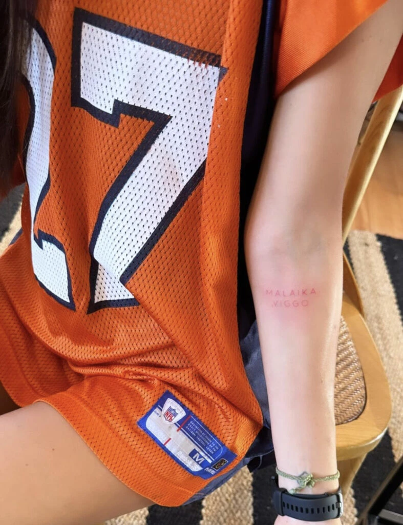 El nuevo tatuaje de Zaira Nara. Foto: Instagram. 