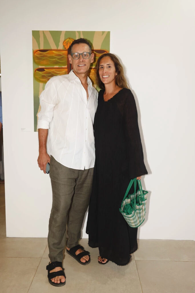 Fabián Bottegal y Florencia Perotti en el preview de la décima edición de ESTE ARTE