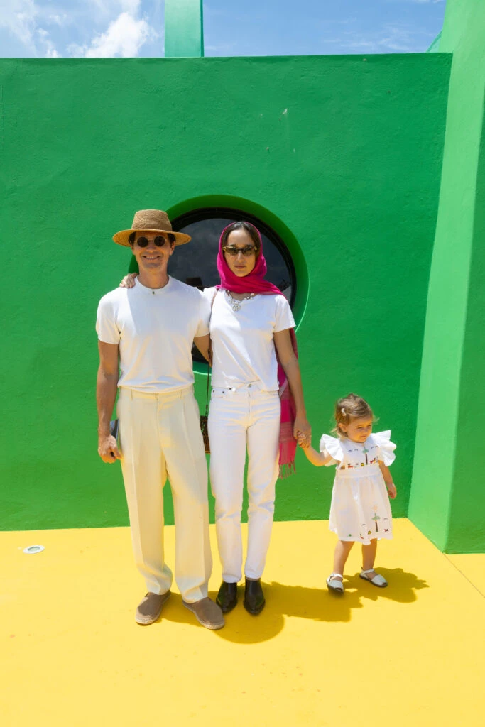 Facundo Garayalde y Luna Paiva en Fundación Ama Amoedo en el marco del Programa VIP de Este Arte