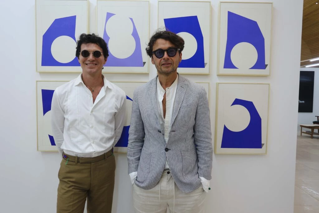 Facundo Garayalde y Wally Diamante en el preview de la décima edición de ESTE ARTE