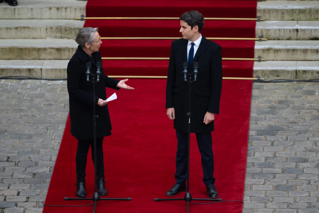 Gabriel Attal, el primer ministro más joven de la historia de Francia. Foto: Fotonoticias. 