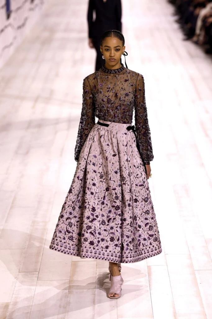 Desfile Dior "Colección Alta Costura primavera verano 2024"