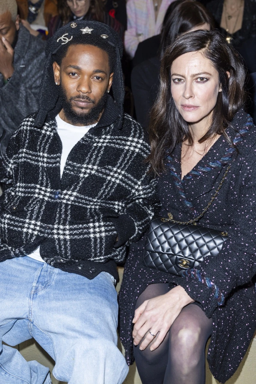 Kendrick Lamar y Anna Mouglalis