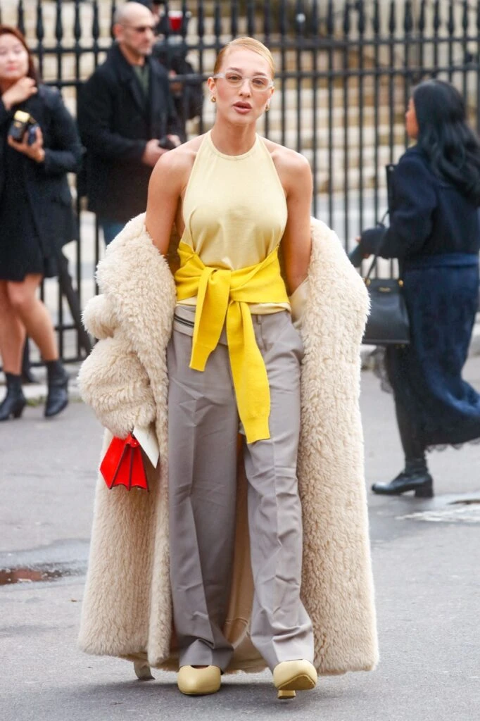 street style desfile de Fendi