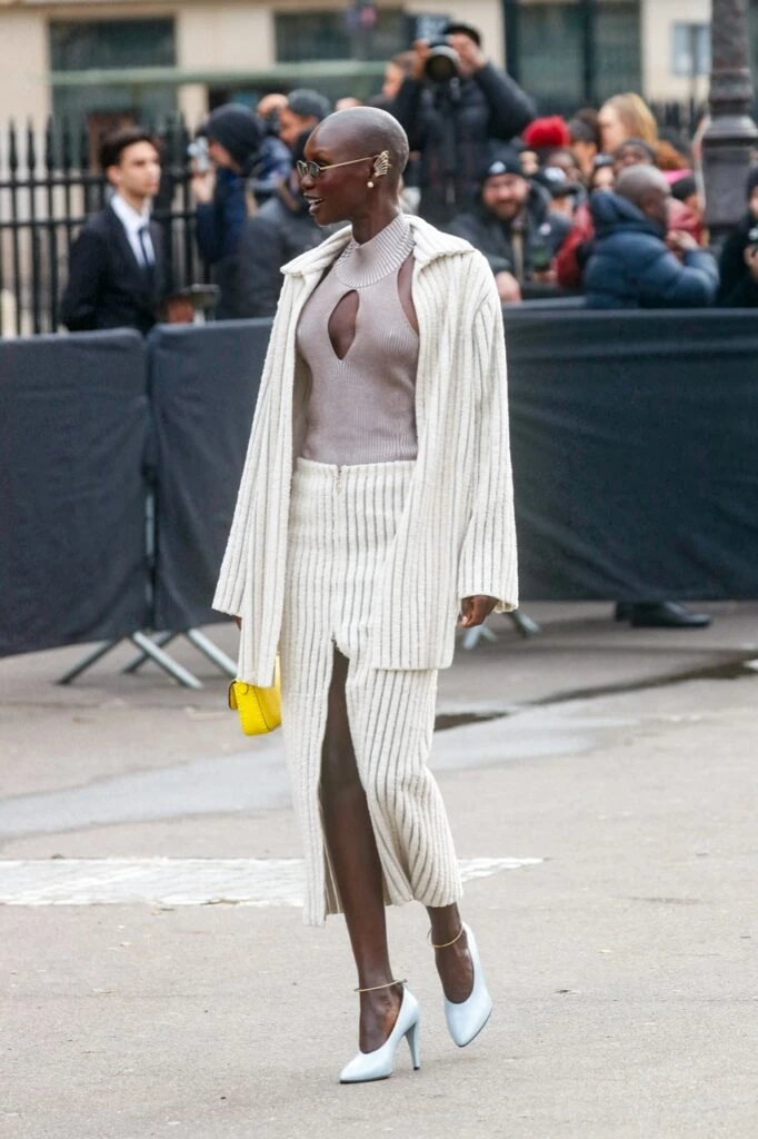 street style desfile de Fendi