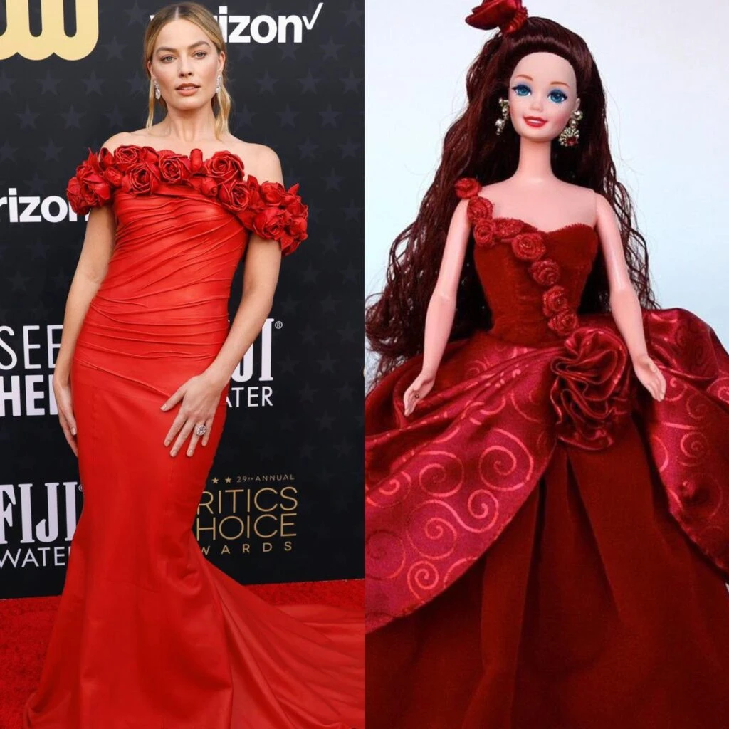 Margot Robbie y Barbie.