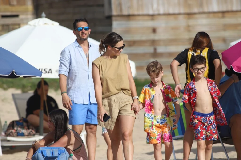 Germán Paoloski y familia en Punta del Este
