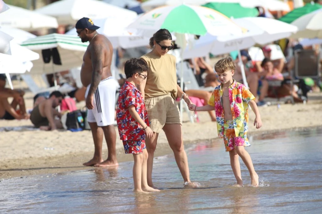 Germán Paoloski y familia en Punta del Este