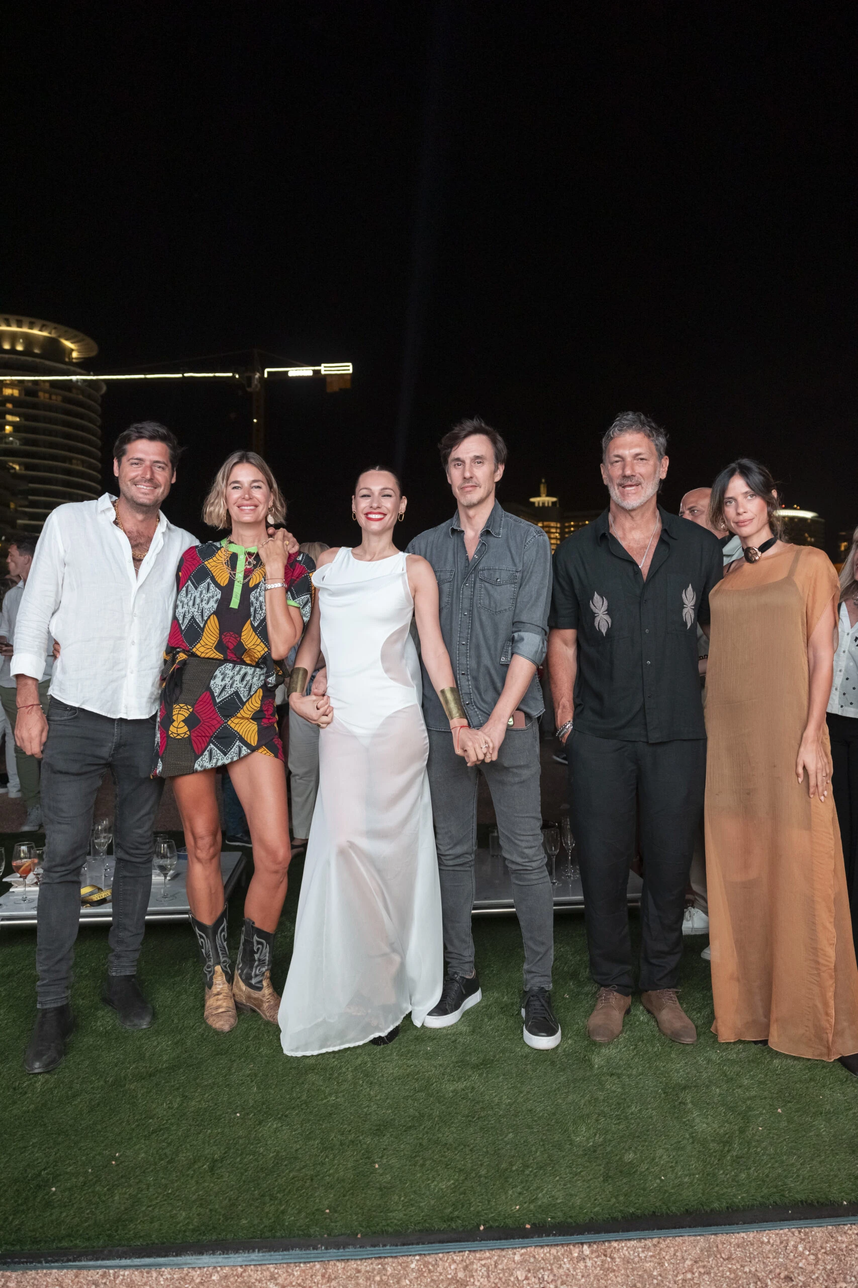 Gomez Romero, Barreiro, Ardohain, Moritan, Mateu y Gonzalez