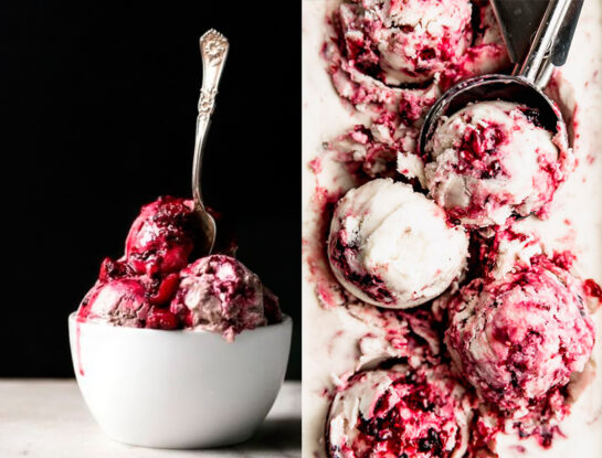 Helado de yogurt y frutos rojos: la receta fácil para prepararlo en casa