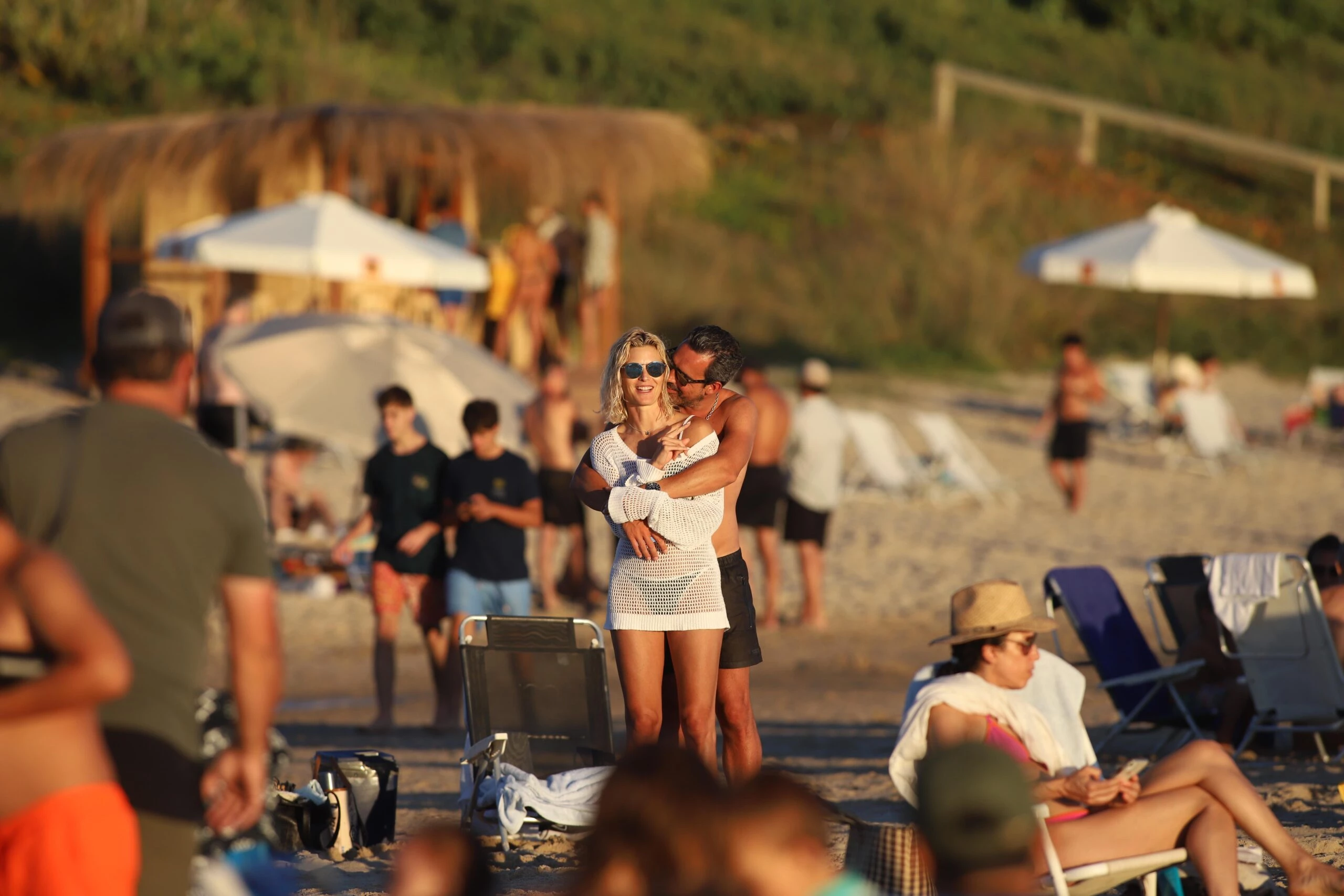 Pía Slapka y Daniel “Dano” Gabrielli en Punta del Este