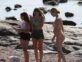 Nicole Neumann y Manu Urcera disfrutaron de las playas de Punta del Este con las hijas de ella, Allegra y Sienna Cubero. Foto RS Fotos.