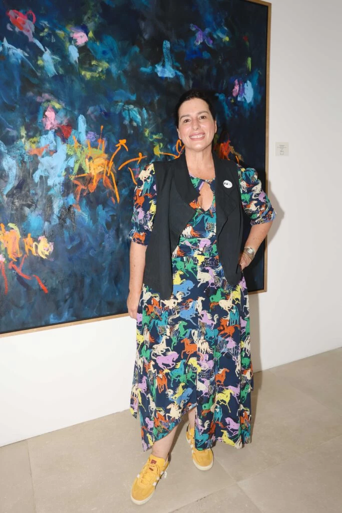 Inés Bertón en el preview de la décima edición de ESTE ARTE