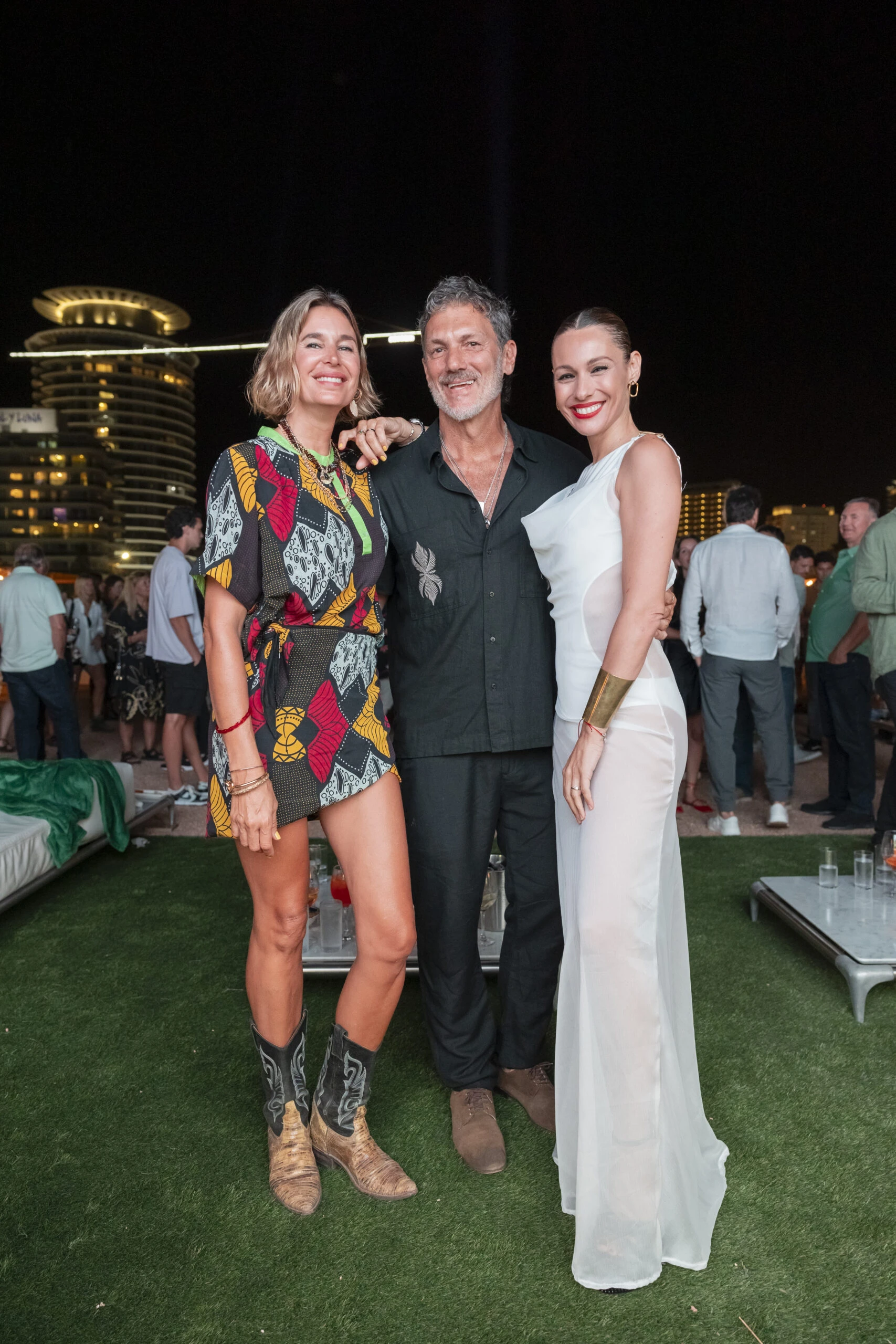 Dolores Barreiro, Leo Matheu y Pampita