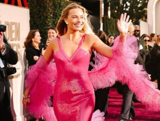 El look especial de Margot Robbie en los Golden Globes