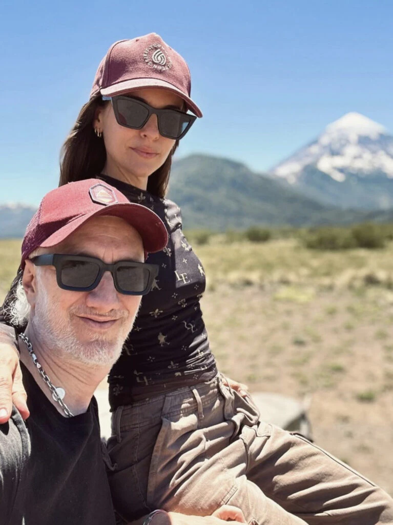 Las fotos de las vacaciones de Andy Kusnetzoff con su familia en el sur argentino. Foto: Instagram.