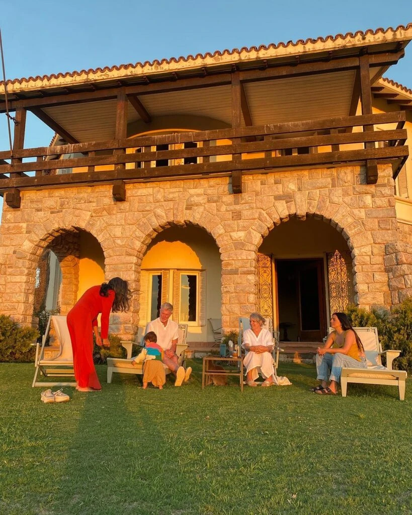 Las fotos de las vacaciones de Calu Rivero, Aíto de la Rúa y su hijo Tao