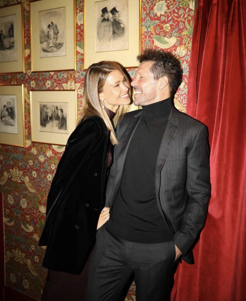 Las fotos del festejo de Carla Pereyra y el Cholo Simeone por su décimo aniversario. Foto: Instagram. 