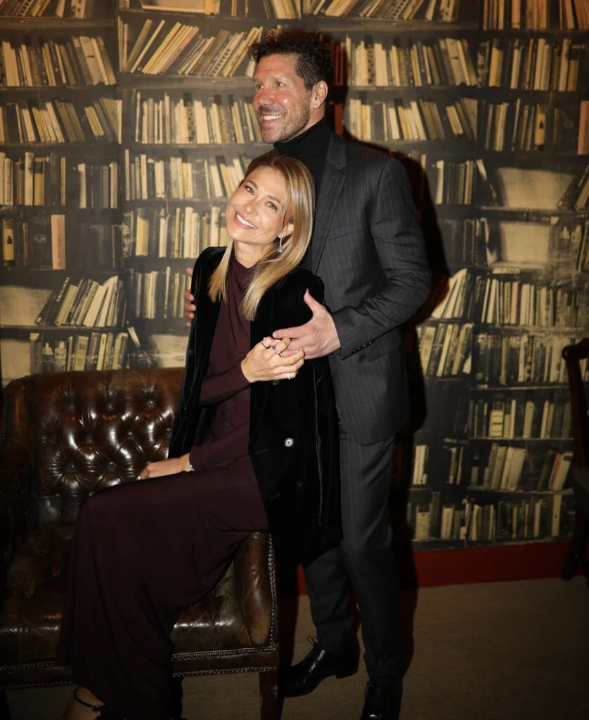 Las fotos del festejo de Carla Pereyra y el Cholo Simeone por su décimo aniversario. Foto: Instagram. 