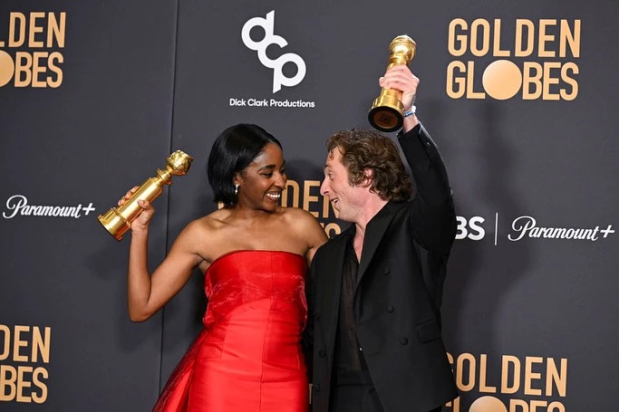 Las fotos más curiosas de los Golden Globes 2024