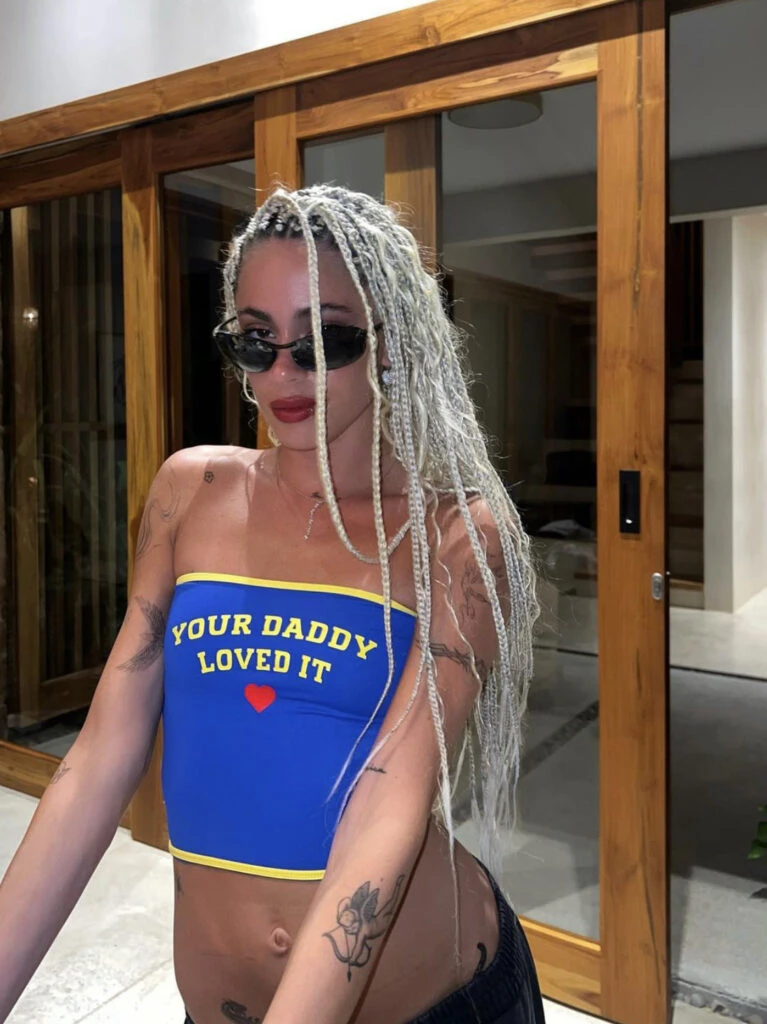 Las trenzas son tendencia. Foto: Instagram. 