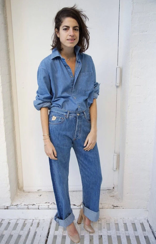 Looks con jean súper trendy para usar esta temporada. Foto: Pinterest. 