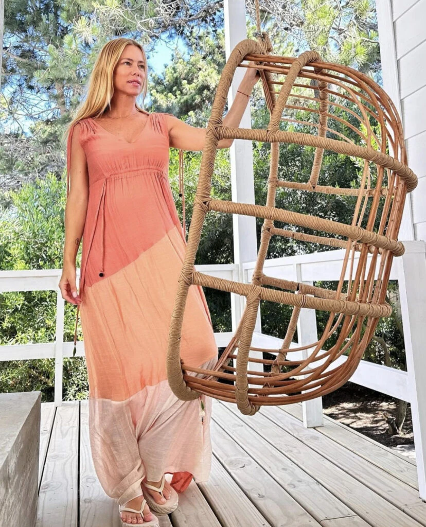 Los mejores looks boho de Nicole Neumann. Foto: Instagram.