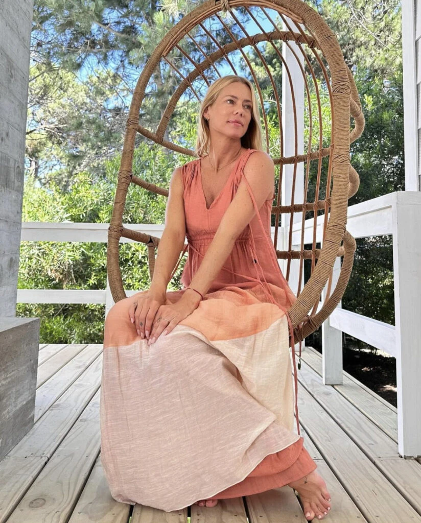 Los mejores looks boho de Nicole Neumann. Foto: Instagram.