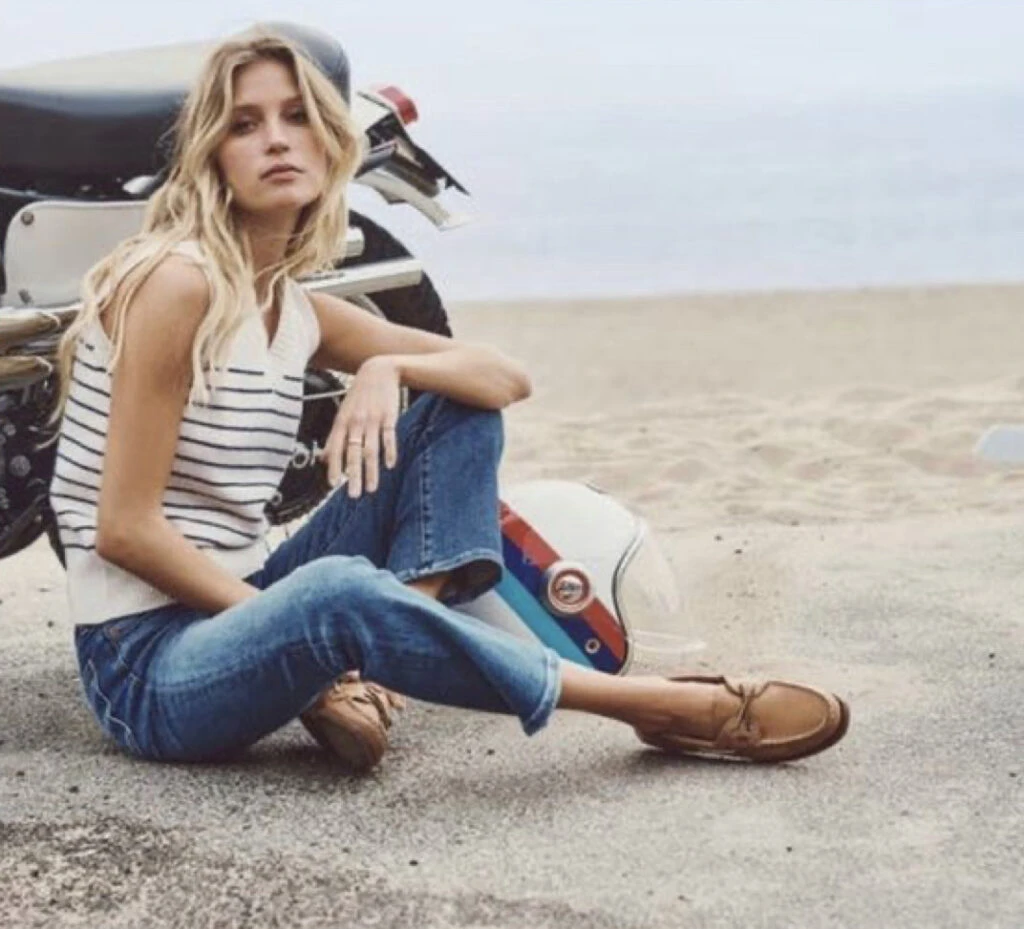 Los zapatos náuticos vuelven a ser tendencia. Foto: Pinterest.