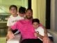 Leo Messi y sus hijos