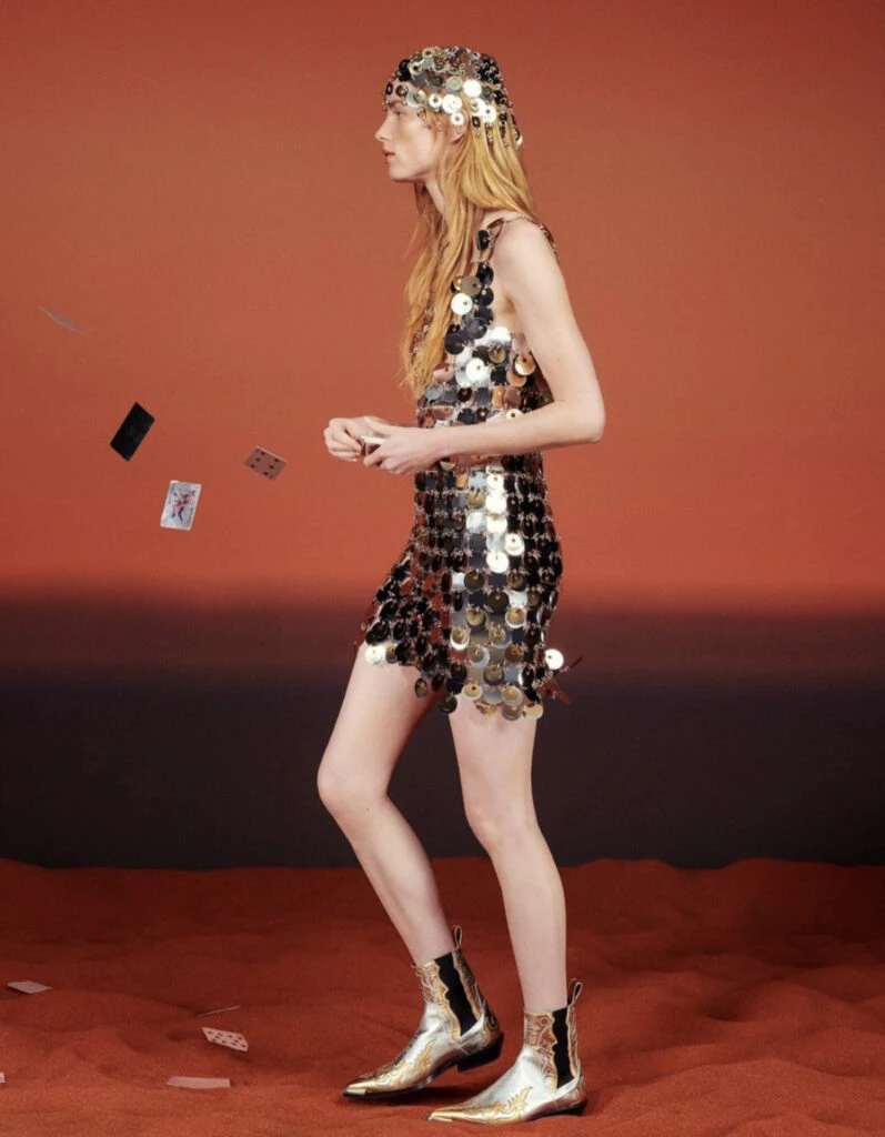 Mariana Fabbiani brilló con un look muy original en la pileta. Foto: Instagram.