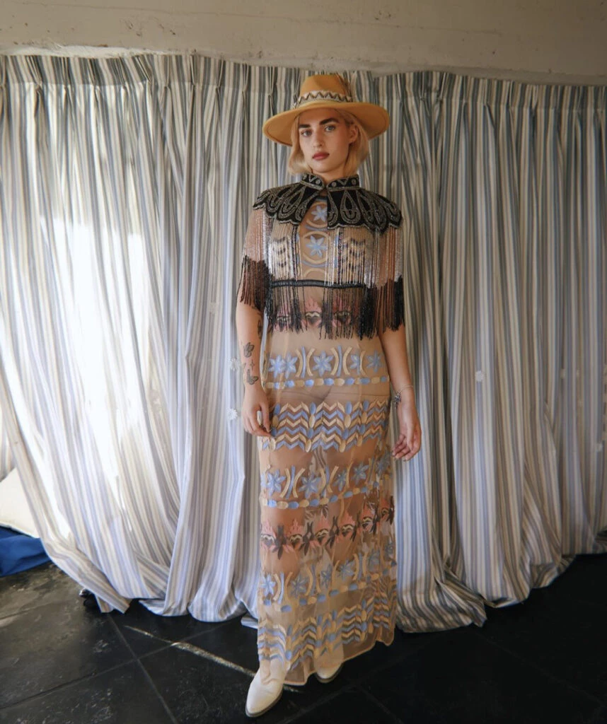 Martita Fort debutó como modelo en el desfile al amanecer de Para Ti, en Casa de Mar. Foto: Instagram.